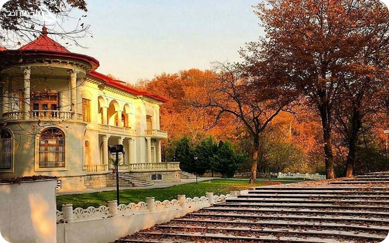 نمای سبز کاخ سعدآباد