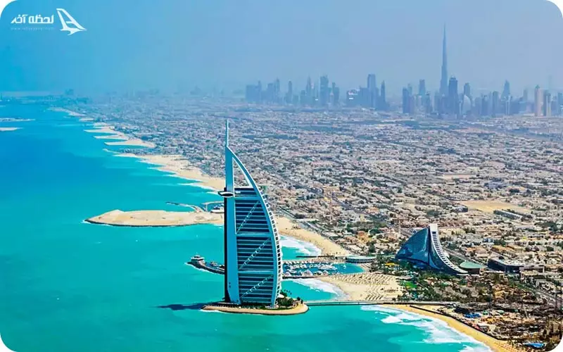 فاصله جزیره ابوموسی تا دبی چقدر است؟