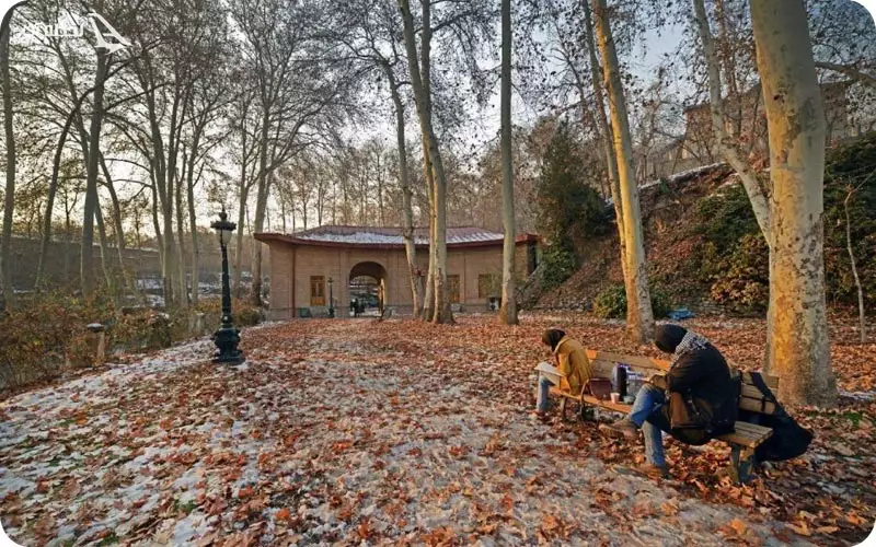 عکس های کاخ سعد آباد در پاییز