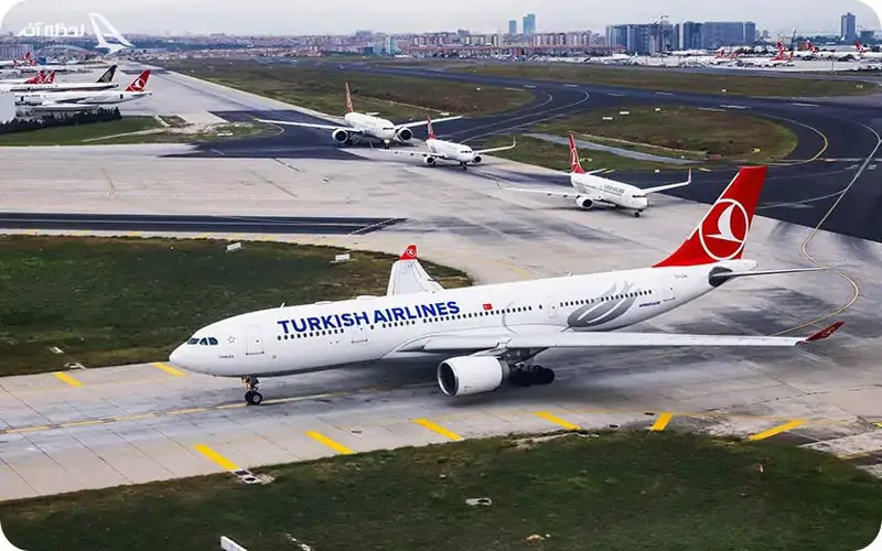 مدت زمان پرواز استانبول از شهرهای مهم ایران