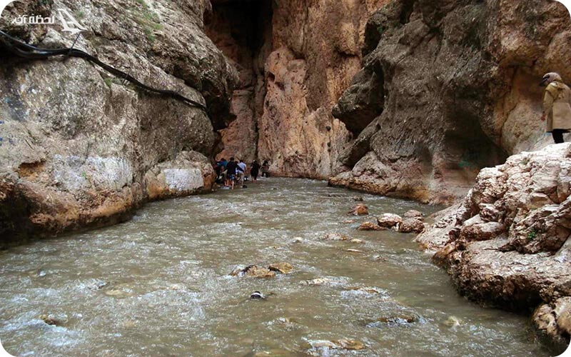جریان آب در تنگه واشی