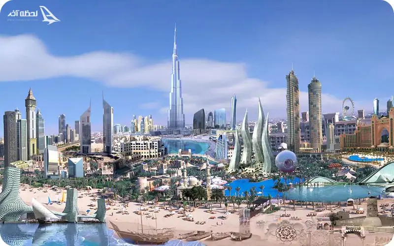فاصله دبی تا دیگر شهرهای امارات
