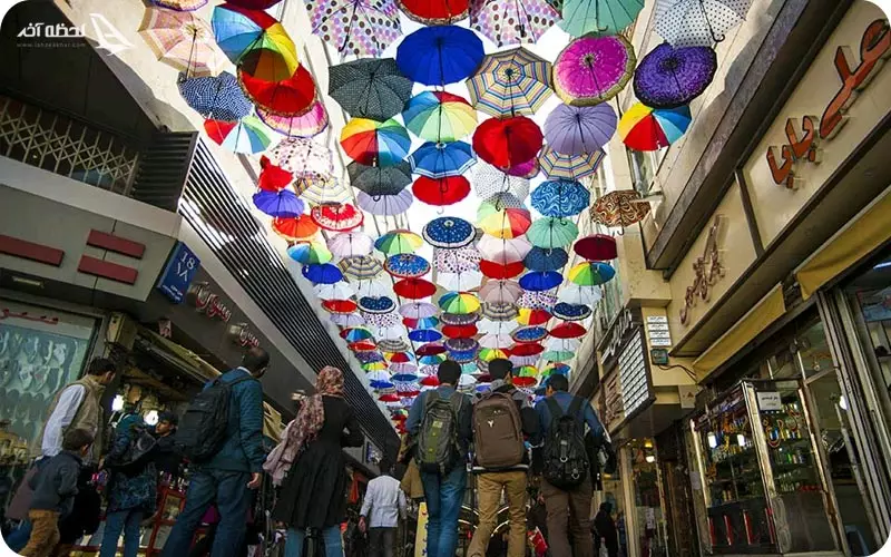 کوچه های چتری تهران