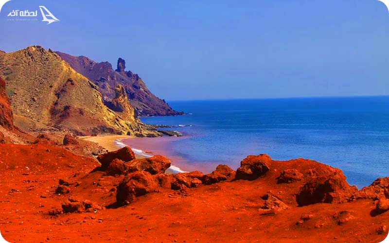 اکسید آهن؛ علت اصلی خاک سرخ جزیره هرمز چرا ساحل هرمز سرخ است؟