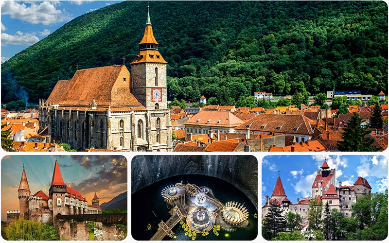 مکان های دیدنی رومانی
