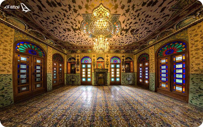 معماری داخل کاخ سعدآباد