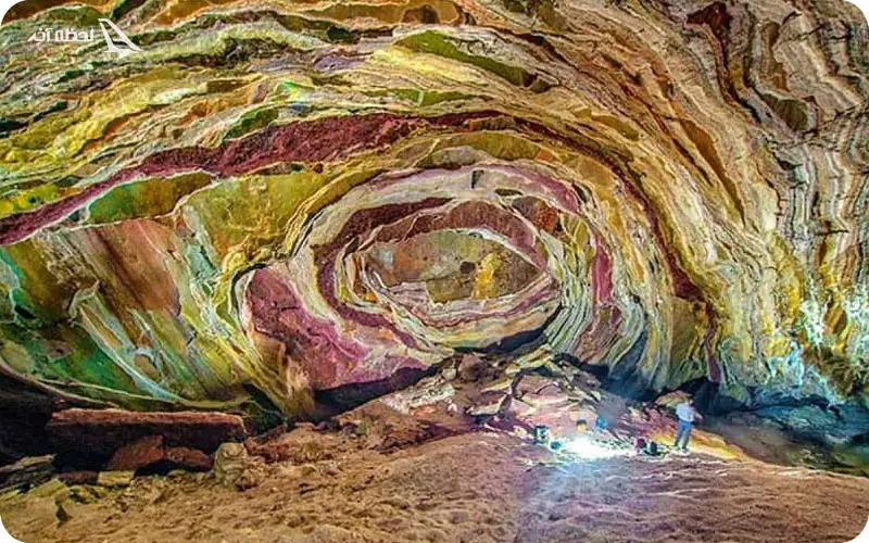 غار الهه فیروزه ای غار الهه فیروزه ای