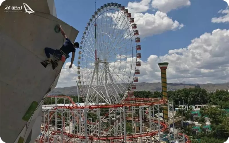 بازدید از شهربازی پارک ملت مشهد