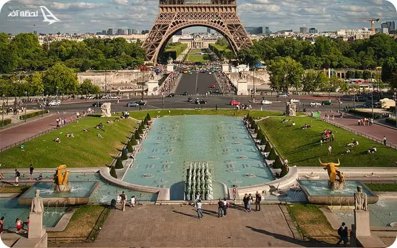 محوطه مخصوص کودکان محوطه برج ایفل