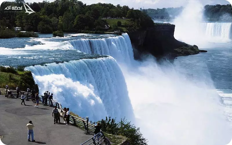 آبشار نیاگارا در بهار