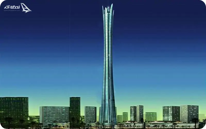 برج العالم دومین برج بلند دبی
