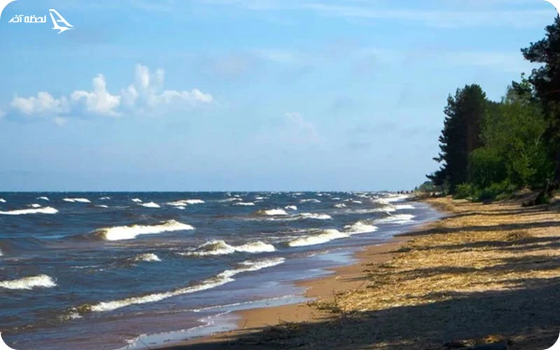ساحل شنی اولگا | گوهری پنهان در دل طبیعت روسیه ساحل شنی اولگا، نگین طلایی سواحل روسیه