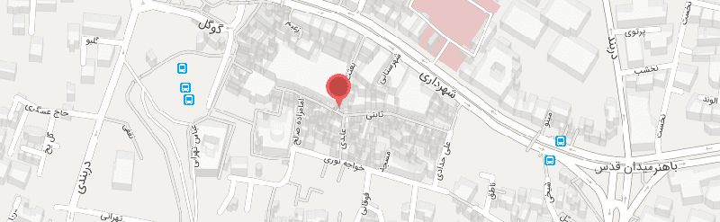 نقشه بازار تجریش