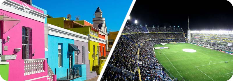 محله رنگی لا بوکا /ورزشگاه لابومبونرا