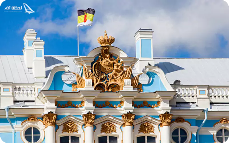 پرچم کاخ کاترین روسیه انواع پرچمهای روسیه