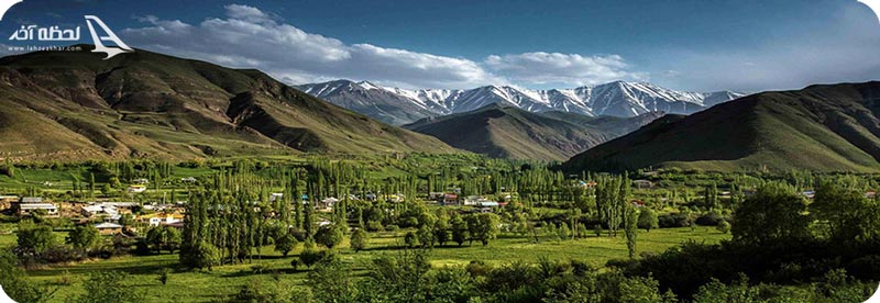 نمایی زیبا از بلده