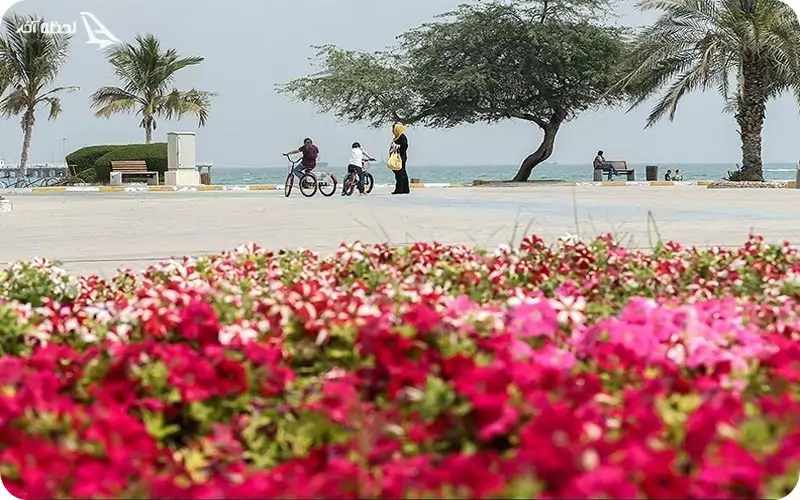 آب و هوای کیش در بهار