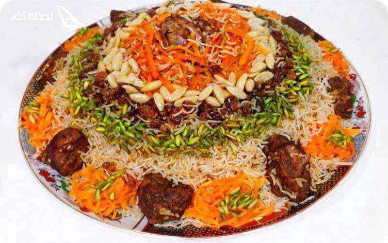 عکس غذای کابلی پلو
