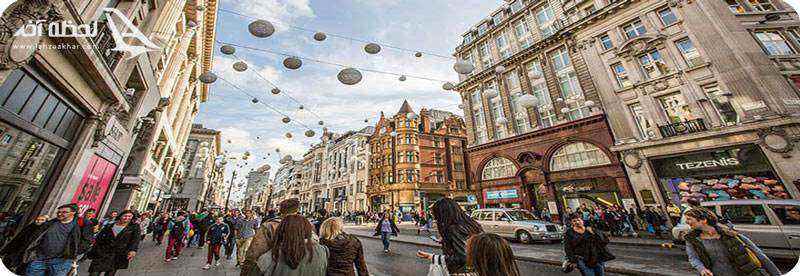 خیابان های انگلیس