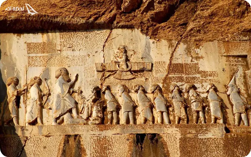 بیستون در کرمانشاه