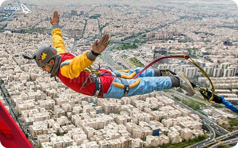 بانجی جامپینگ؛ هیجان در بلندای تهران!