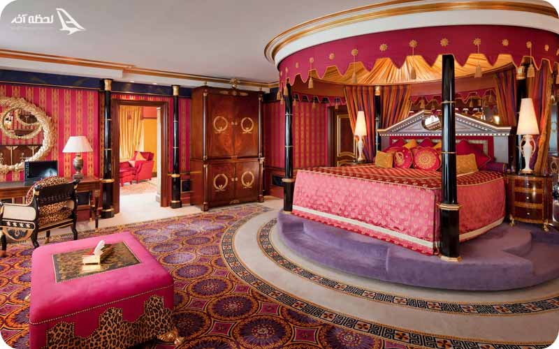 اتاق های رویال هتل برج العرب دبی