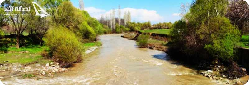 رودخانه روستای باراندوز