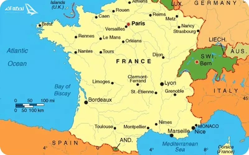 همسایگان فرانسه