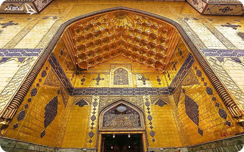 ایوان طلا حرم امام علی
