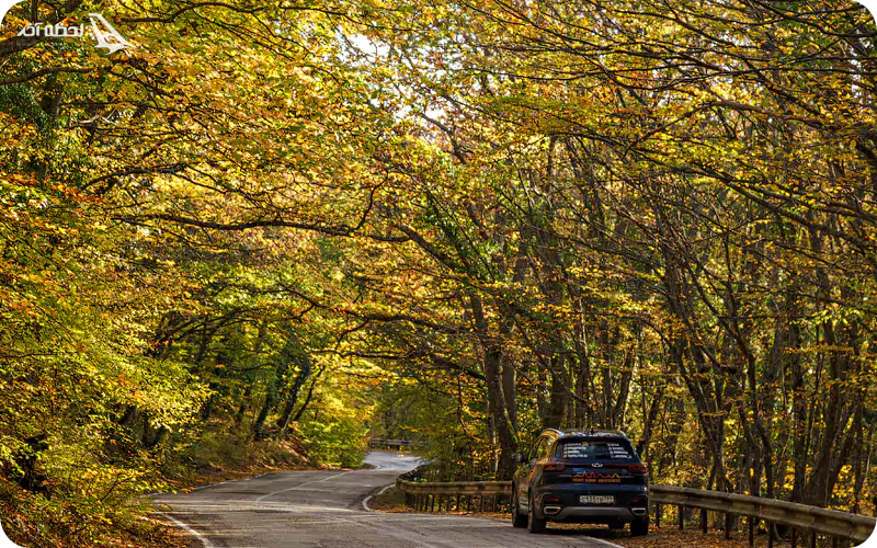 مسیر دسترسی به ییلاقهای ماسال