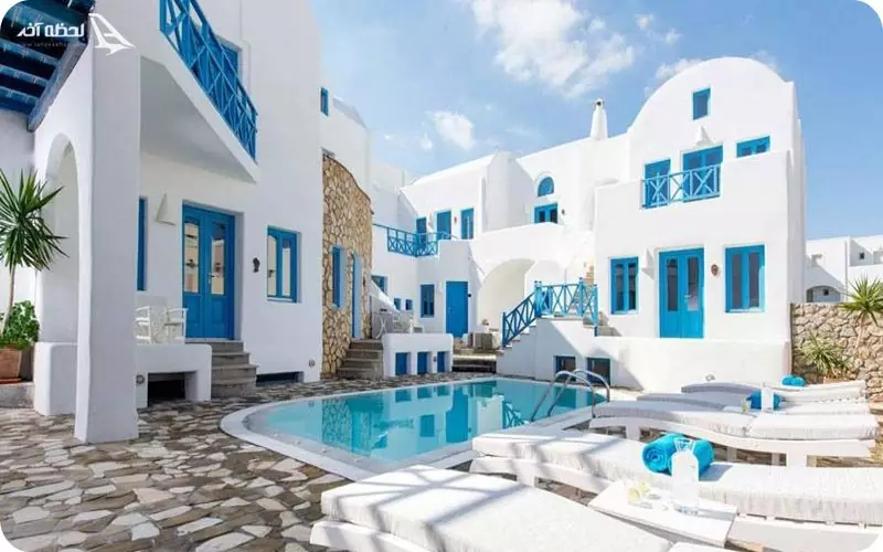 هزینه سفر به سانتورینی