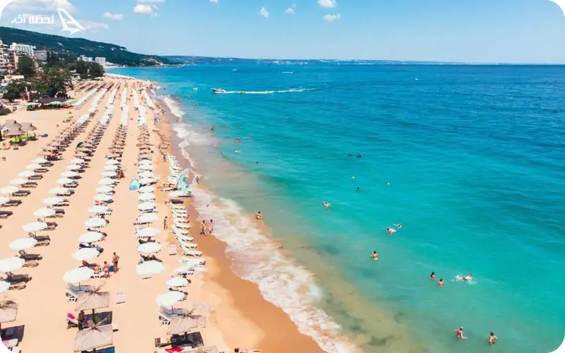 شن های طلایی سواحل بلغارستان