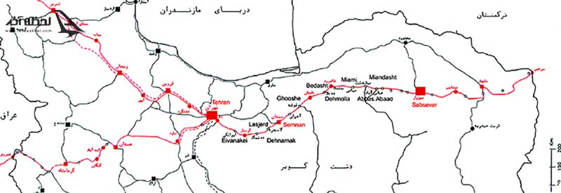عکس جاده ابریشم در ایران