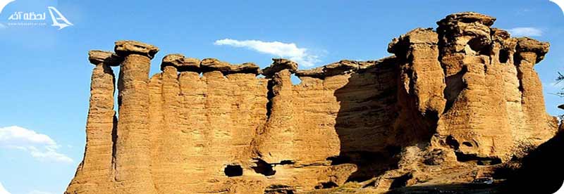 بخش های مختلف قلعه بهستان