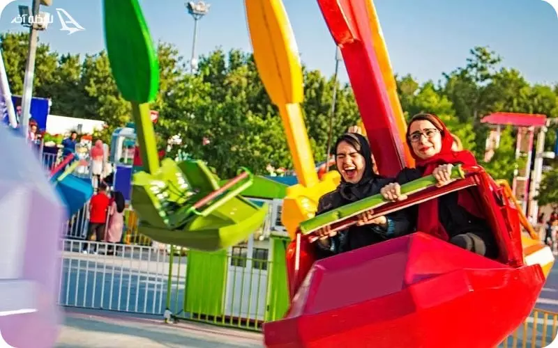 بازی های مهیج پارک ملت مشهد