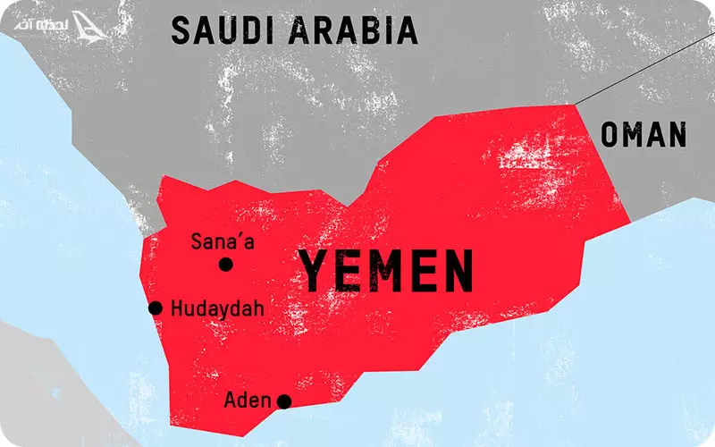 نقشه یمن