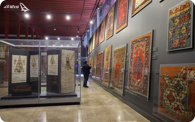 بخش های موزه فرش در استانبو
