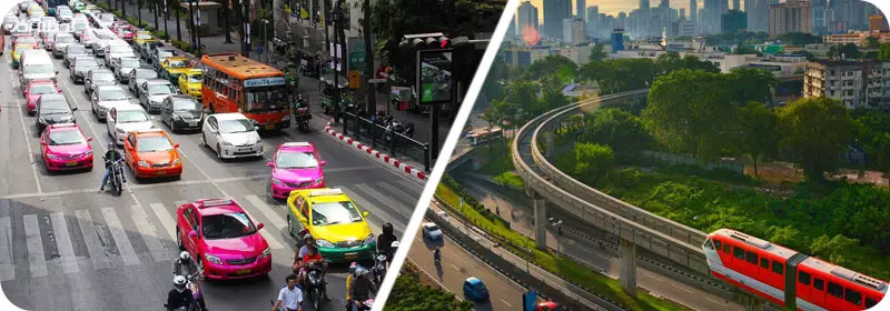 هزینه حمل و نقل در مالزی و تایلند چه تفاوت هایی دارد؟