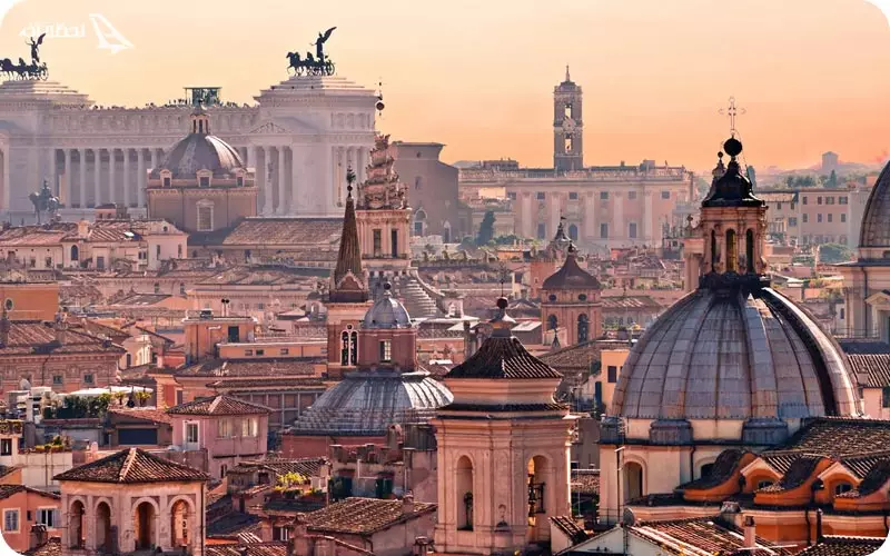 زمان سفر به ایتالیا