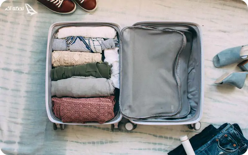 نحوه چیدمان چمدان در سفر به کیش
