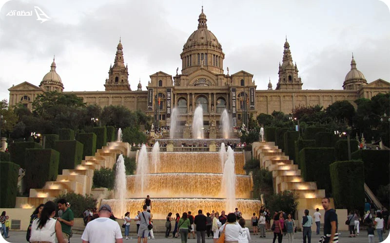 فواره Montjuic  فواره Montjuic