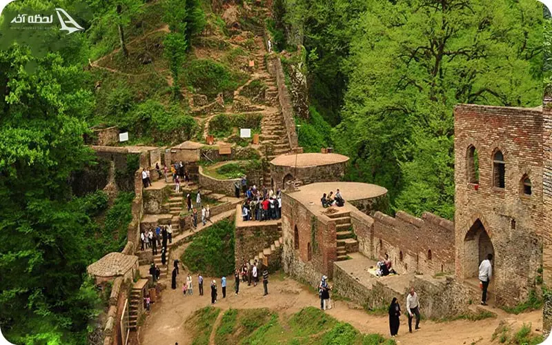 قلعه رودخان گیلان قلعه رودخان؛ دژ دفاعی با هزاران پله