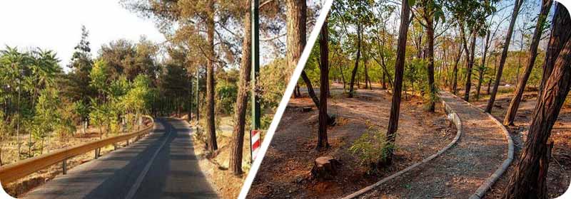 ورودی های پارک چیتگر