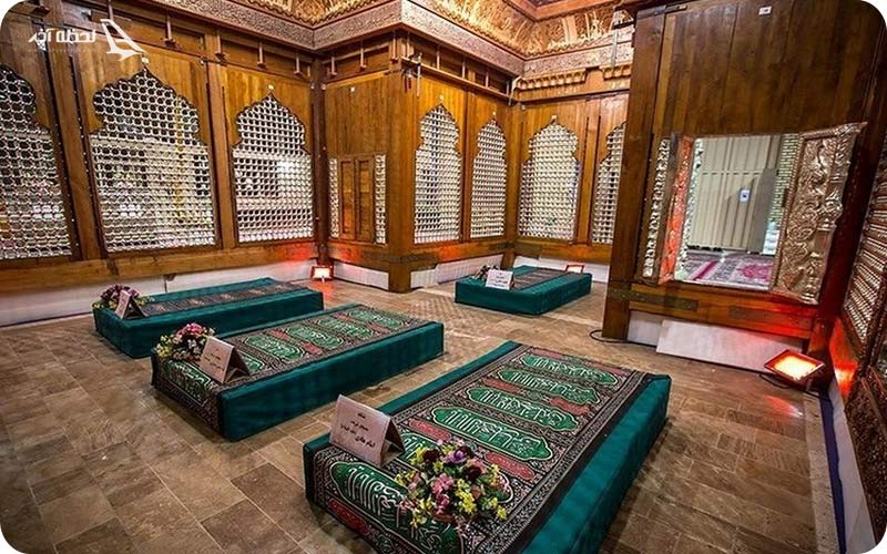 بناهای اطراف حرم امام علی
