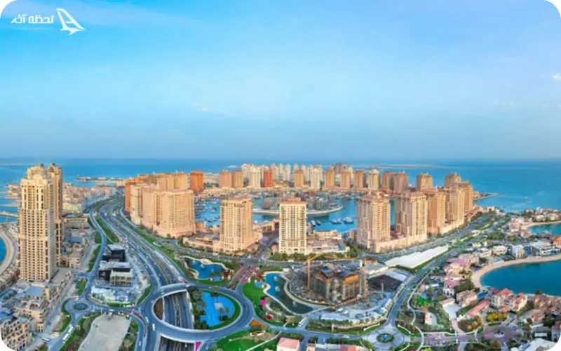 قطر از نمای دور