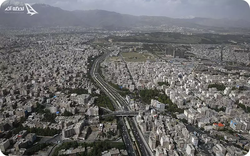هوایی در شهر تهران