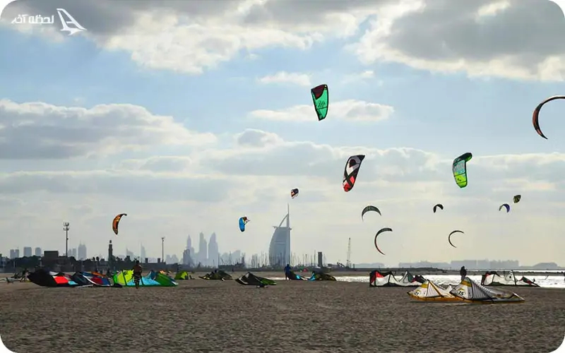 ساحل کایت و لذت ورزشهای دریایی
