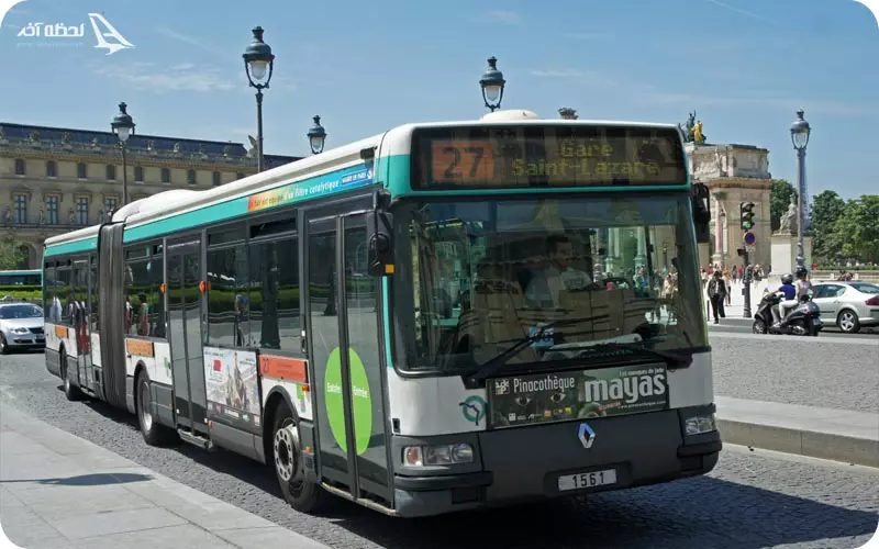 اتوبوس های پاریس