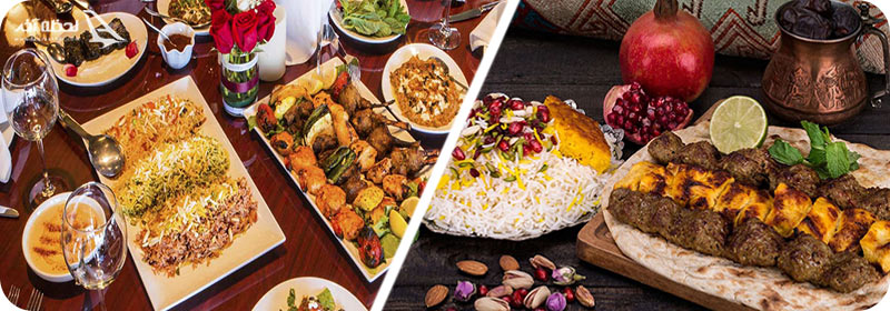 غذاهای ایرانی در رستوران استانبول