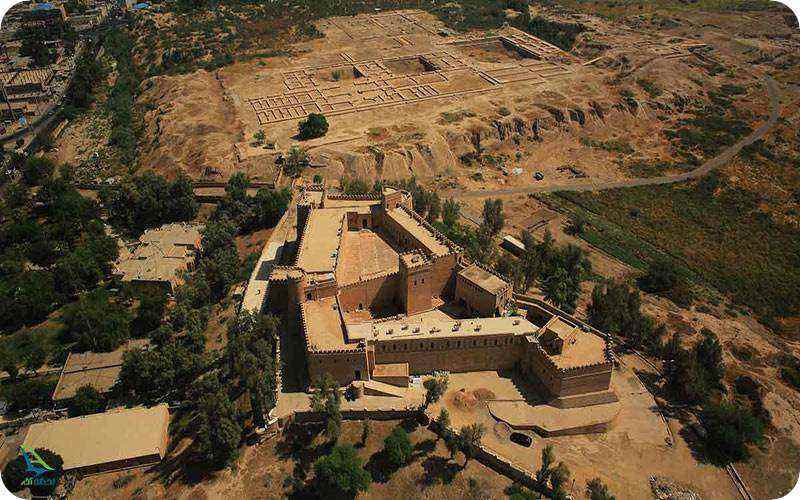 پلان کاخ آپادانا شوش